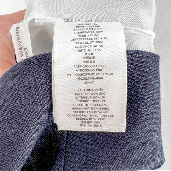 Michael Kors linen colorblock boy blazer - Picture 10 of 12